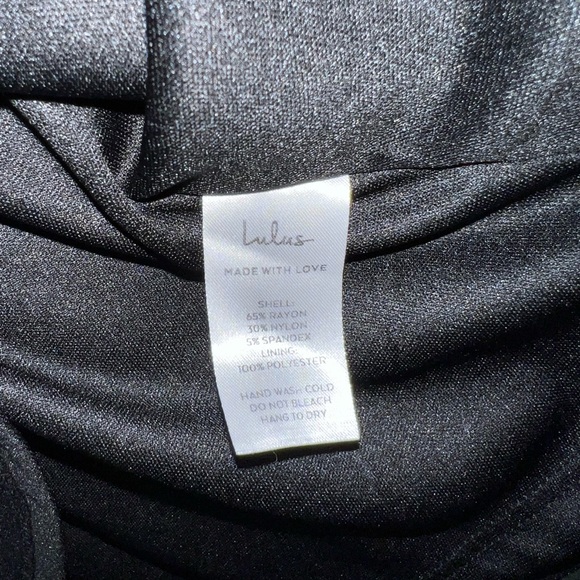 SOLD Lulus Love Galore Black Skater Dress; Size Small - Picture 11 of 12